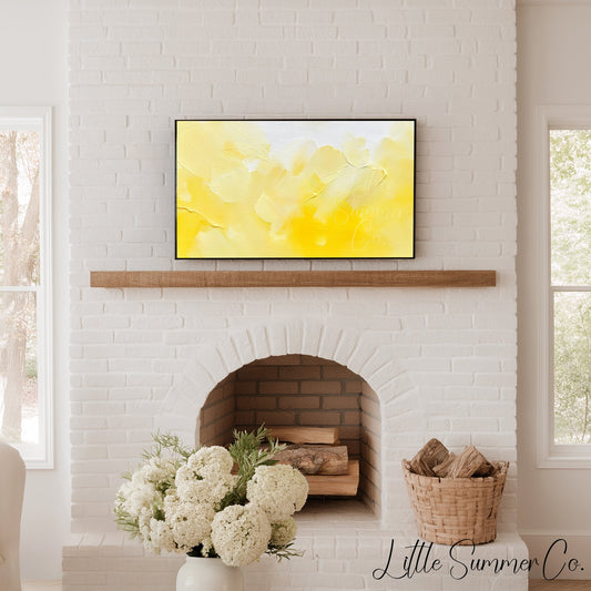 Sunshine Frame TV Art displayed on a TV