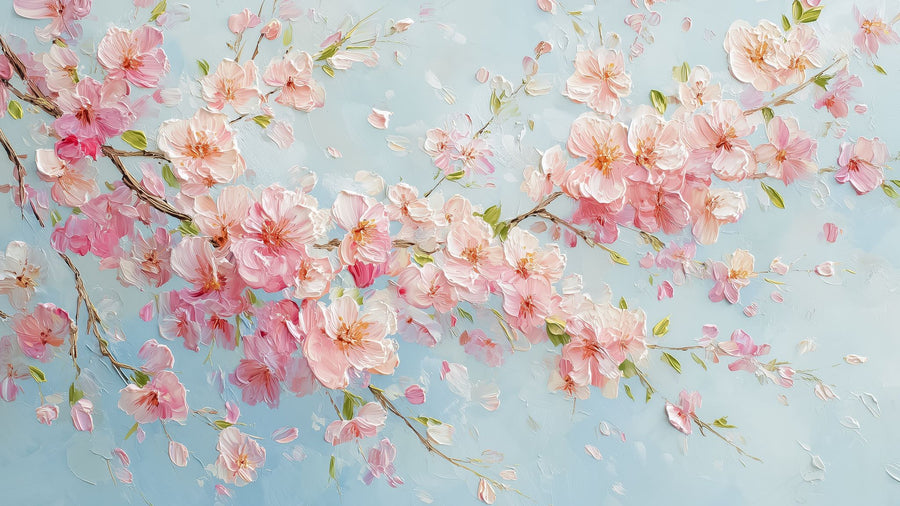 Floral TV Art