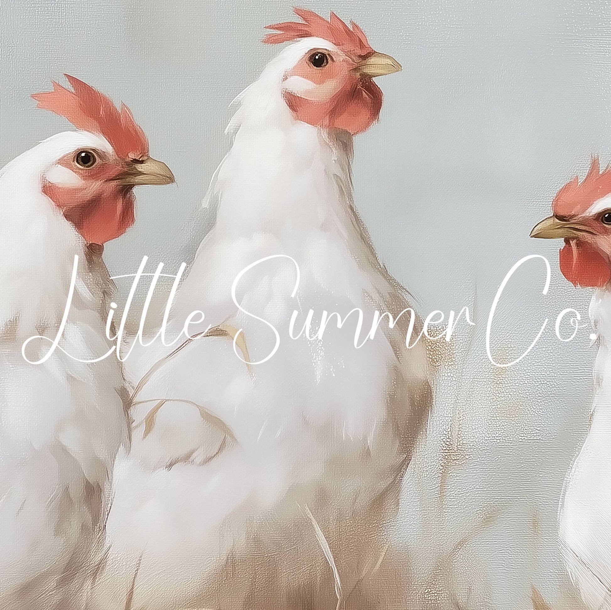 Three French Hens Frame TV Art displayed on a TV
