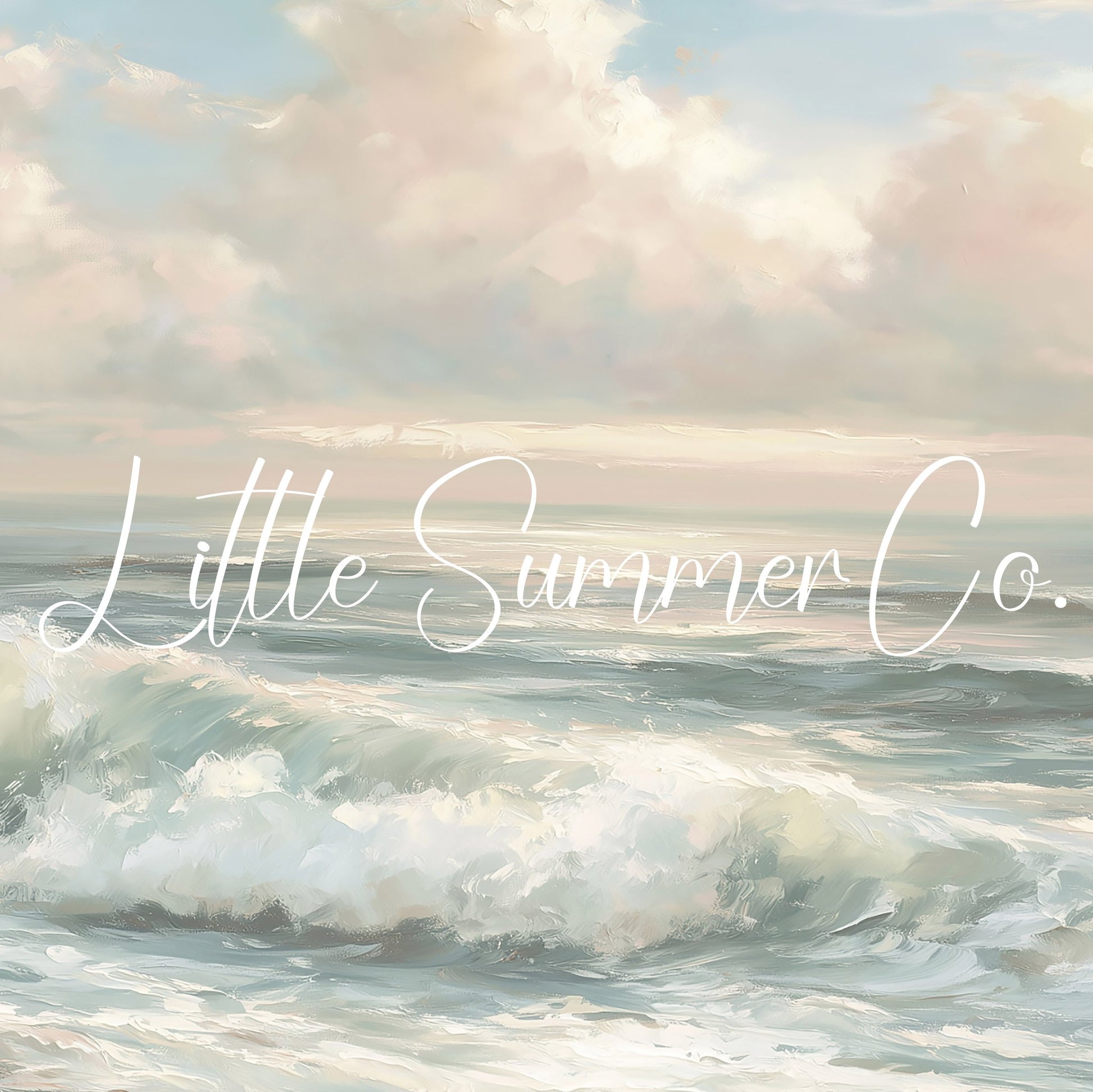Sunlit Ocean Waves Frame TV Art displayed on a TV