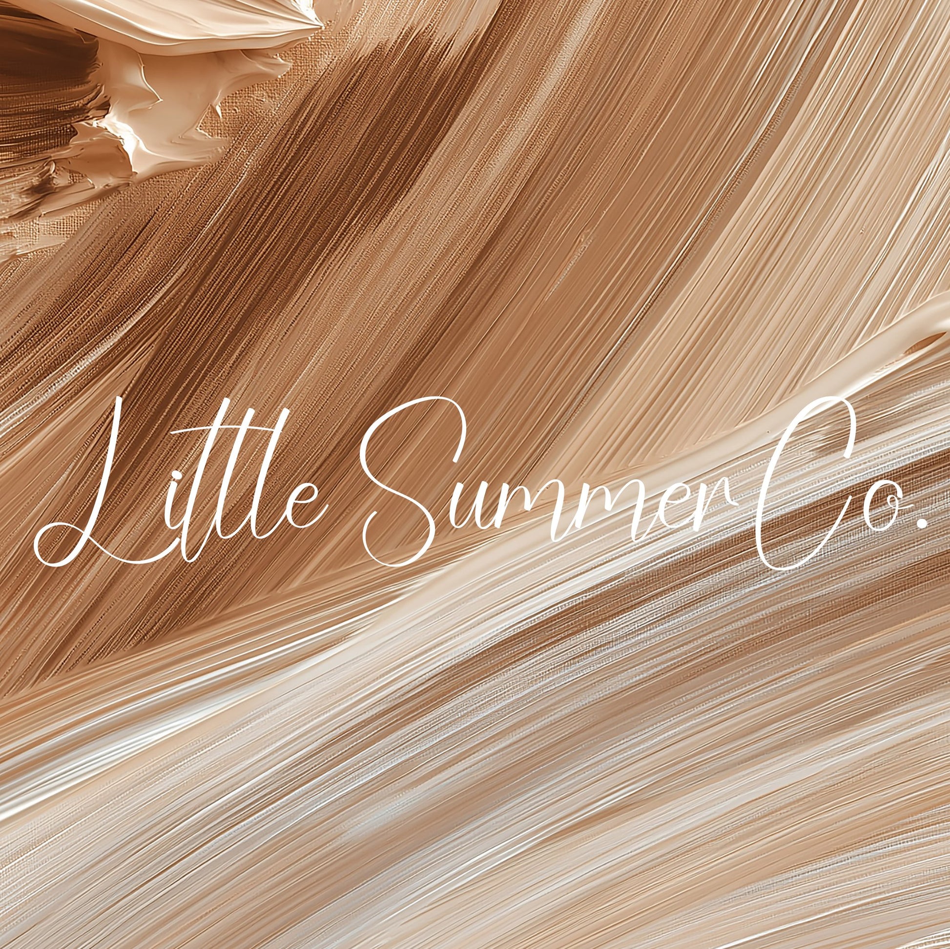 Caramel Cream Flow Frame TV Art displayed on a TV