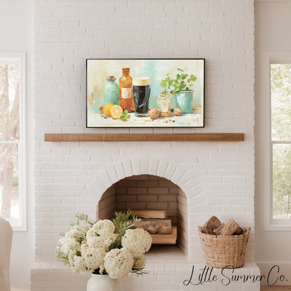 Irish Frame TV Art displayed on a TV
