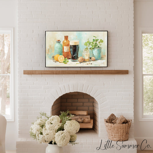 Irish Frame TV Art displayed on a TV
