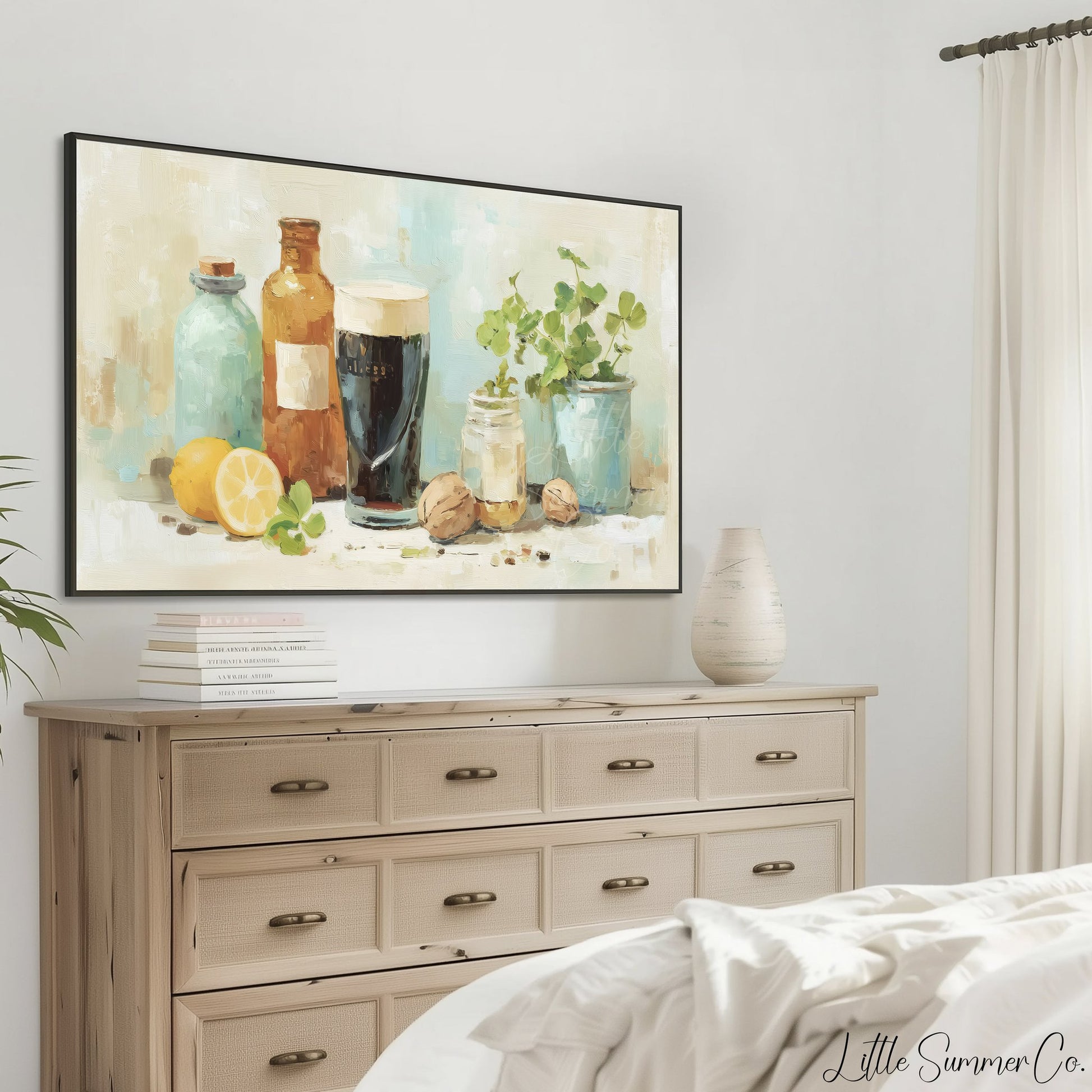 Irish Frame TV Art displayed on a TV