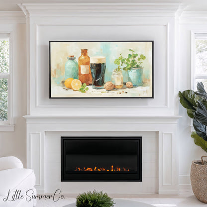 Irish Frame TV Art displayed on a TV