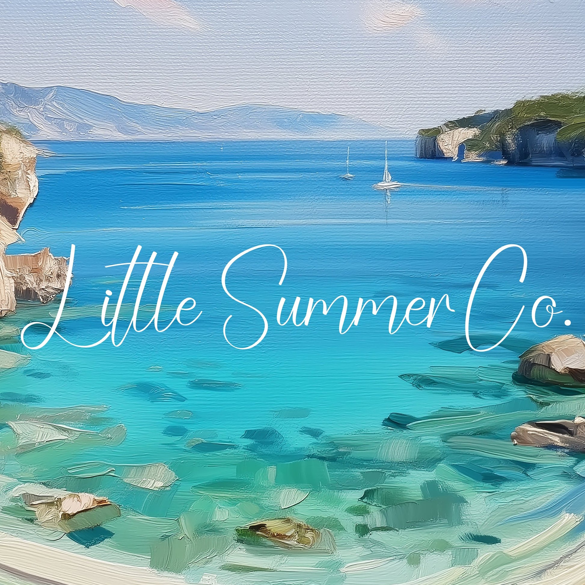Secluded Cove Sailboat Frame TV Art displayed on a TV