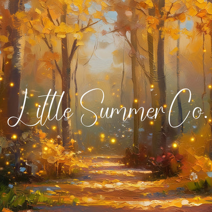 Glowing Autumn Forest Path Frame TV Art displayed on a TV