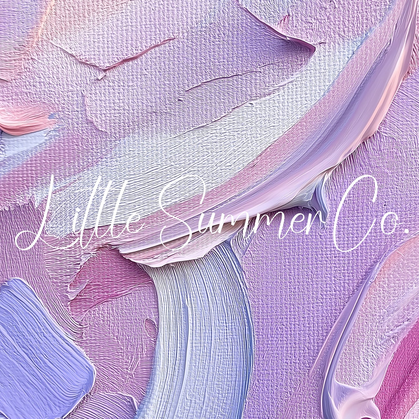 Lavender Pink Frame TV Art displayed on a TV