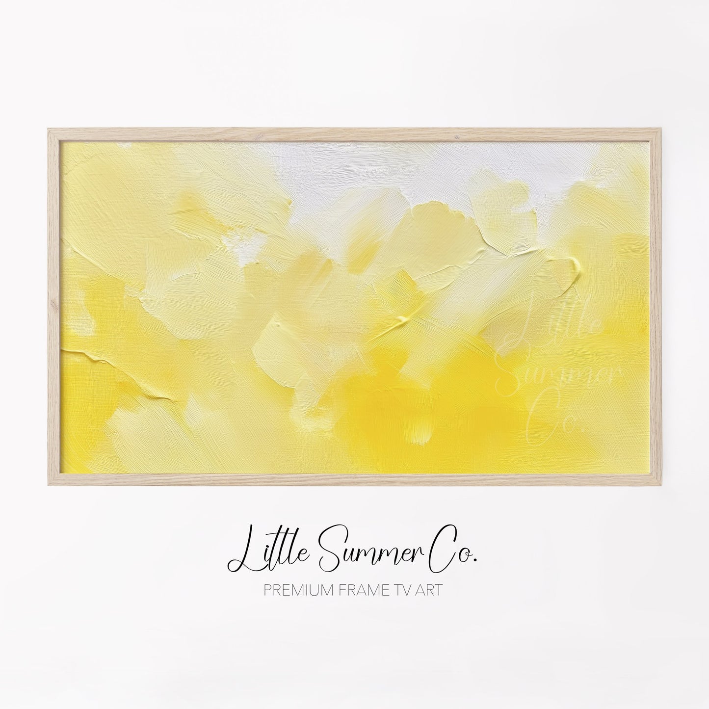 Sunshine Frame TV Art displayed on a TV