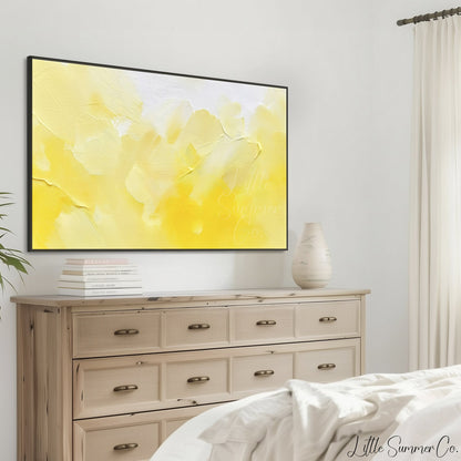 Sunshine Frame TV Art displayed on a TV