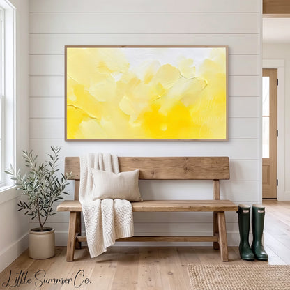 Sunshine Frame TV Art displayed on a TV