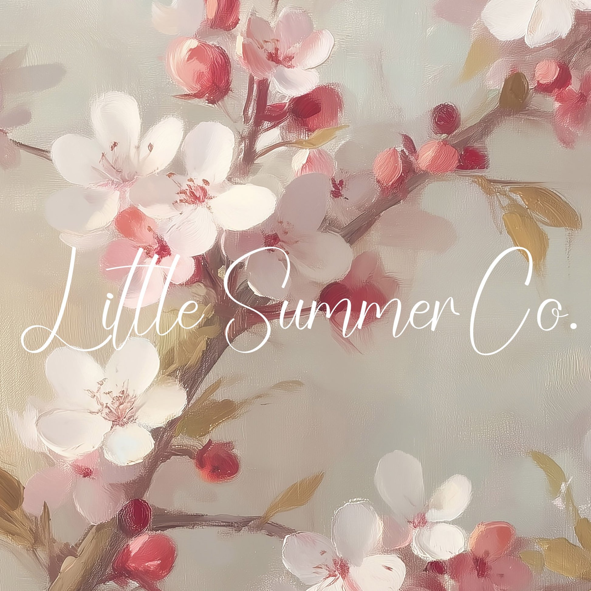 Pink Blossom Branches Frame TV Art displayed on a TV