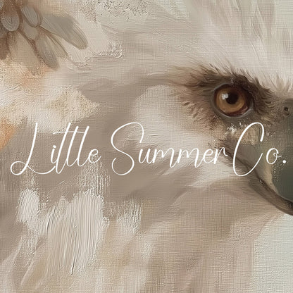 White Eagle Frame TV Art displayed on a TV