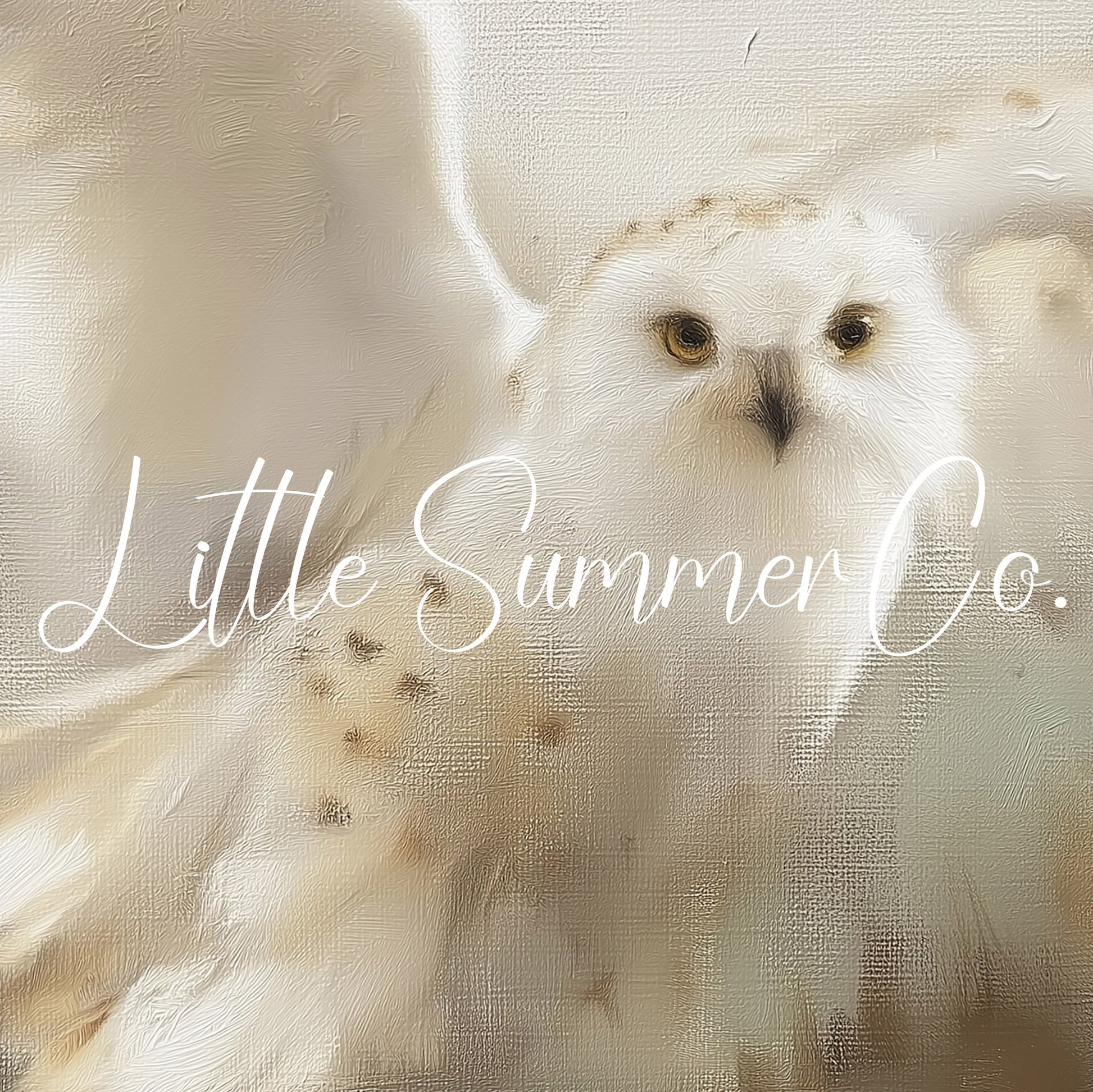 Snowy Owl in Flight Frame TV Art displayed on a TV