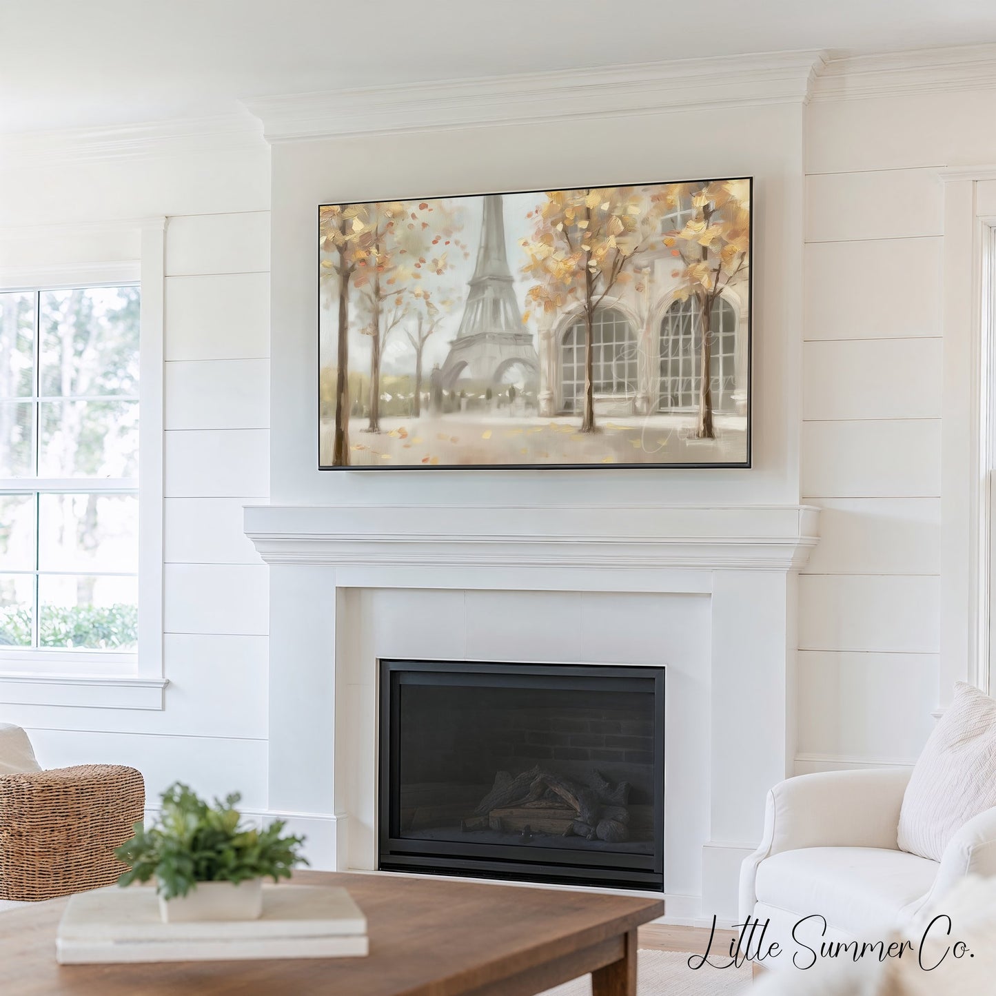 Timeless City Scenes Frame TV Art Bundle displayed on a TV