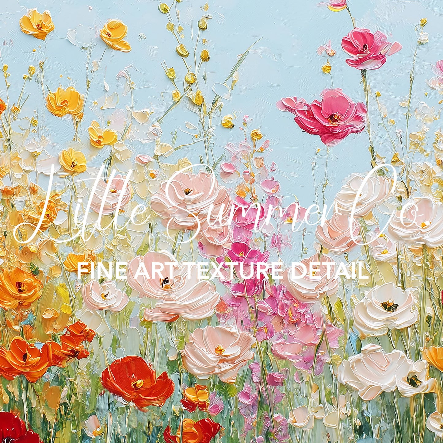 Pastel Flower Collection Frame TV Art Bundle displayed on a TV
