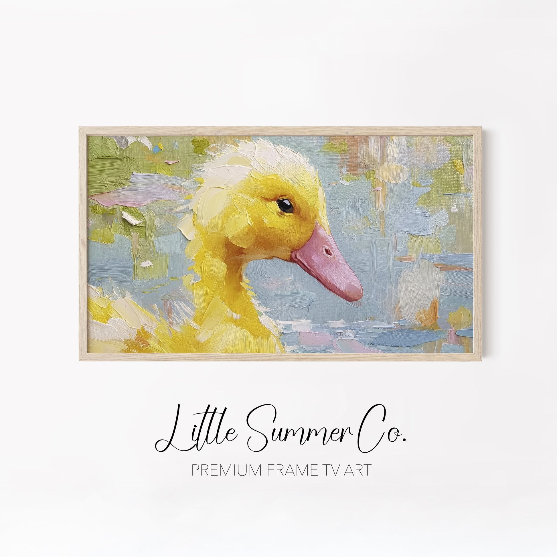 Whimsical Garden Creatures Frame TV Art Bundle displayed on a TV