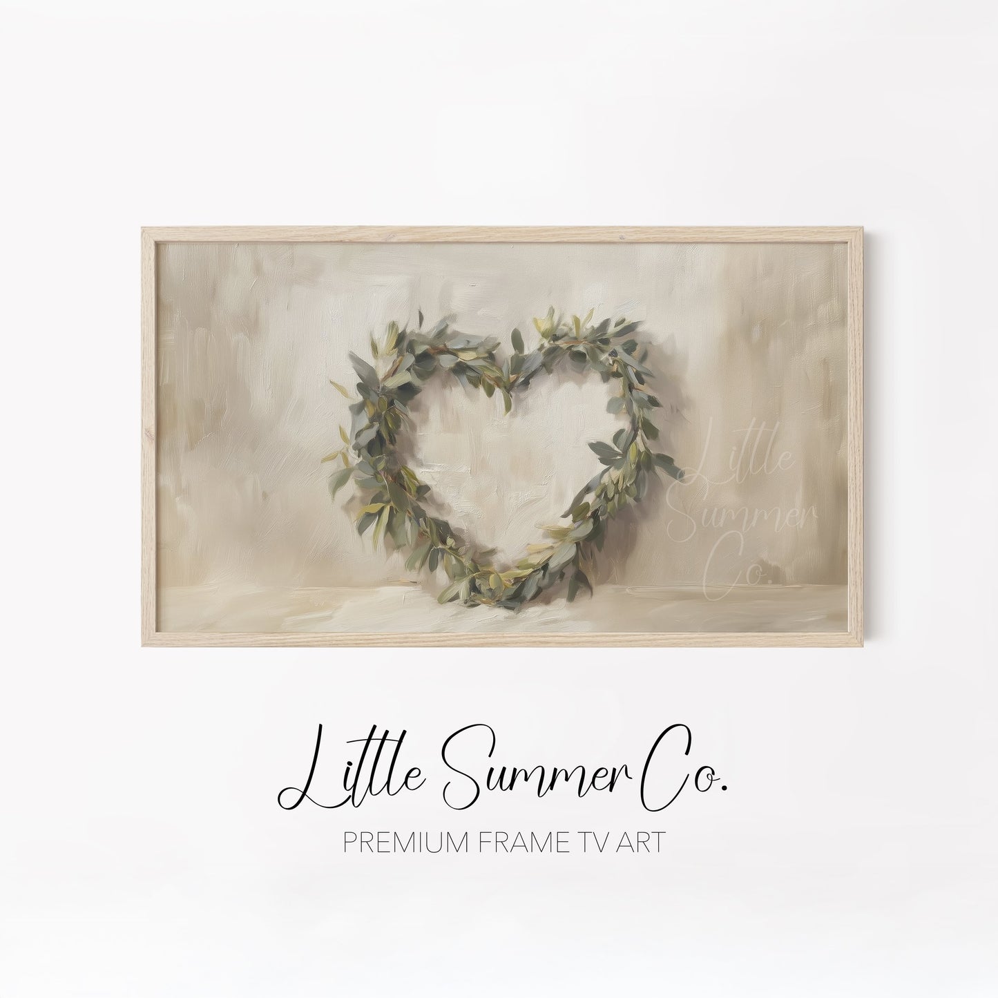 Romantic Keepsakes Frame TV Art Bundle displayed on a TV