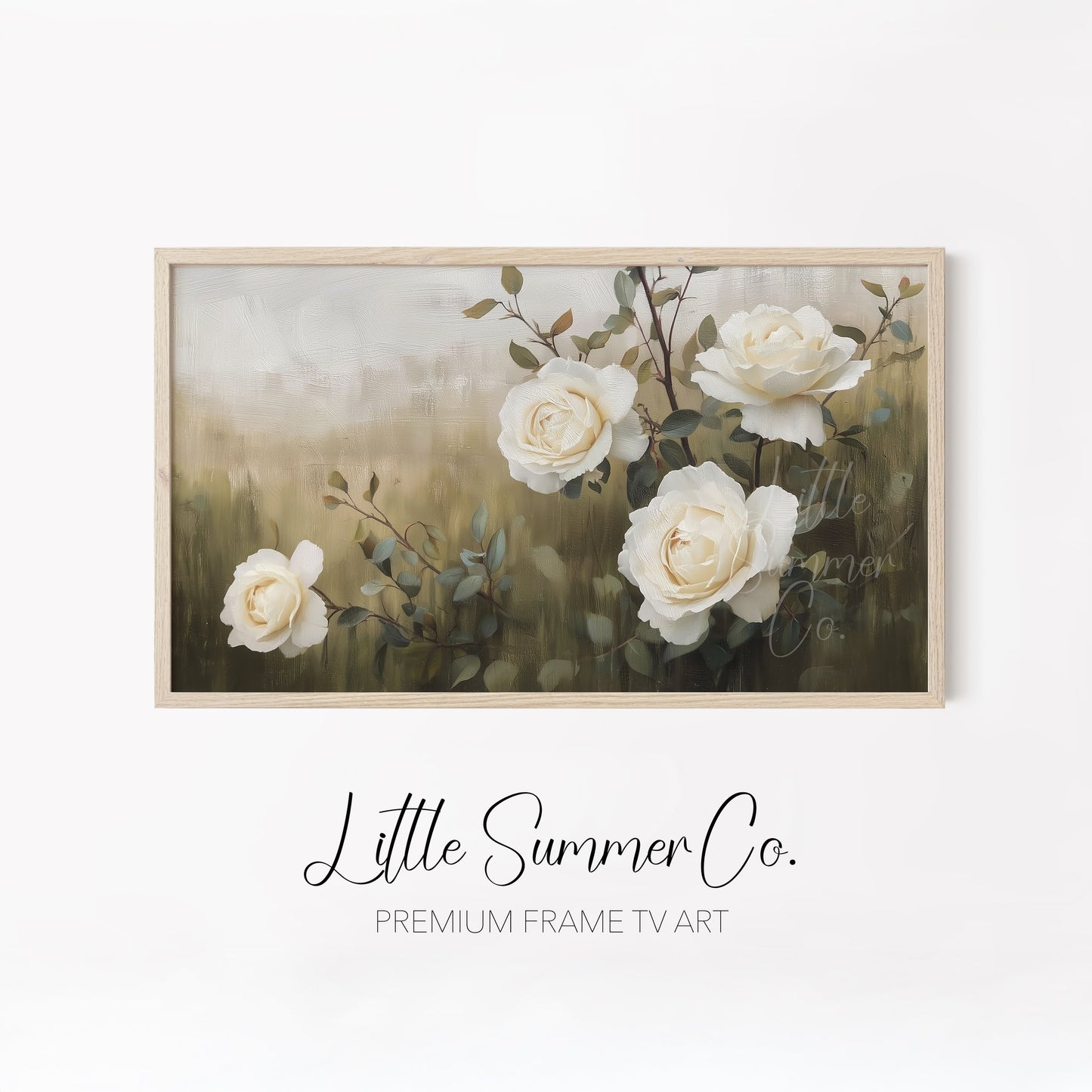 Romantic Keepsakes Frame TV Art Bundle displayed on a TV