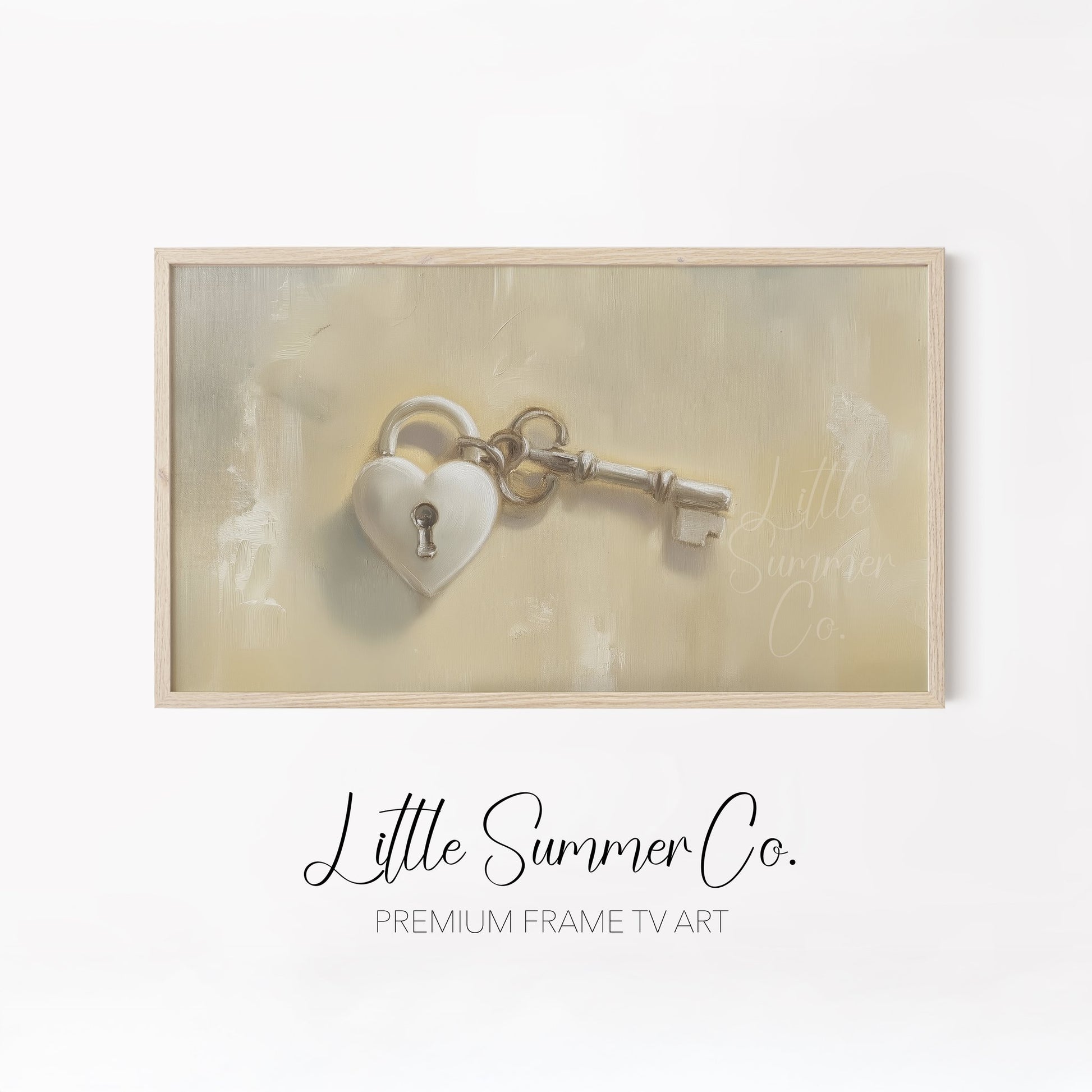 Romantic Keepsakes Frame TV Art Bundle displayed on a TV