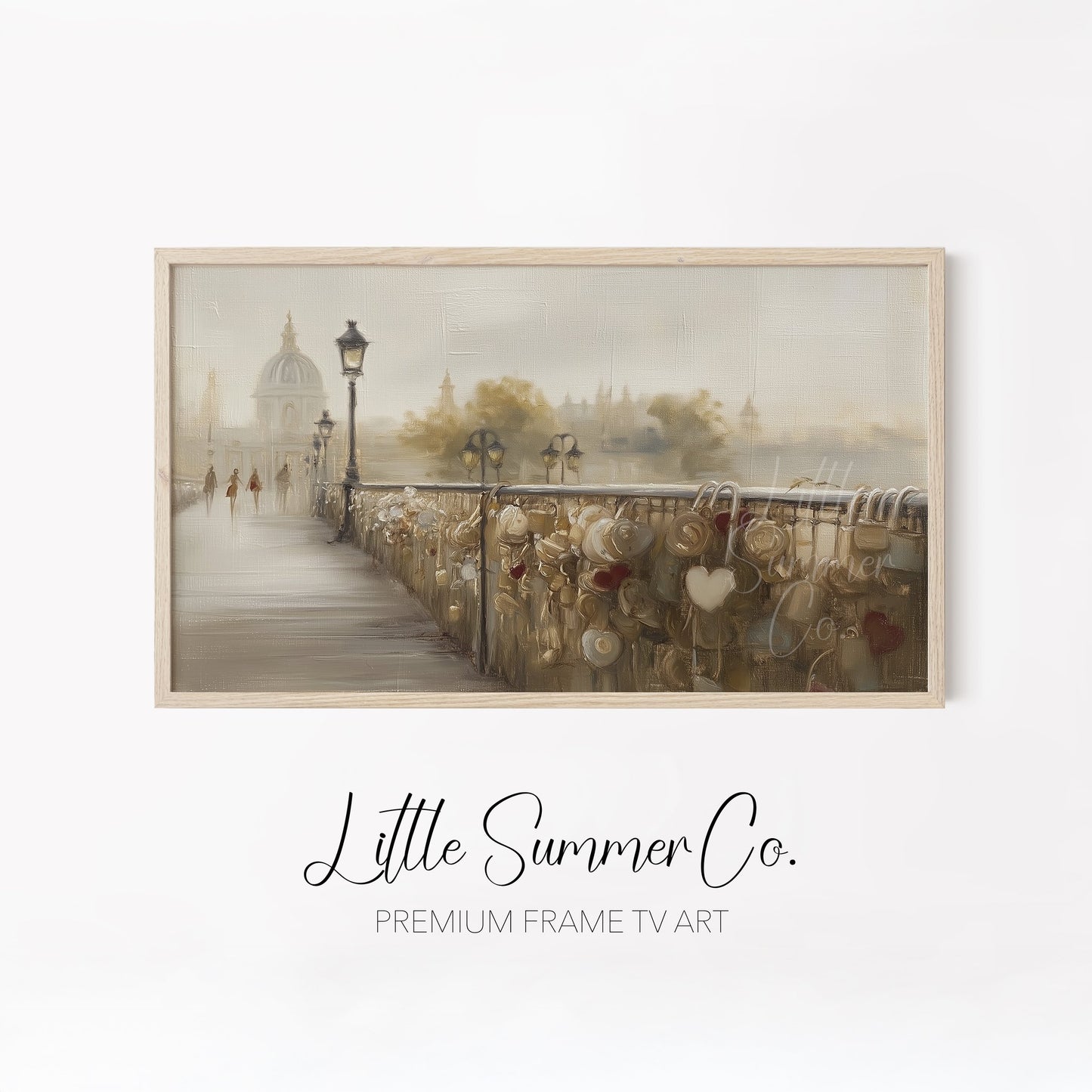 Romantic Moments Frame TV Art Bundle displayed on a TV