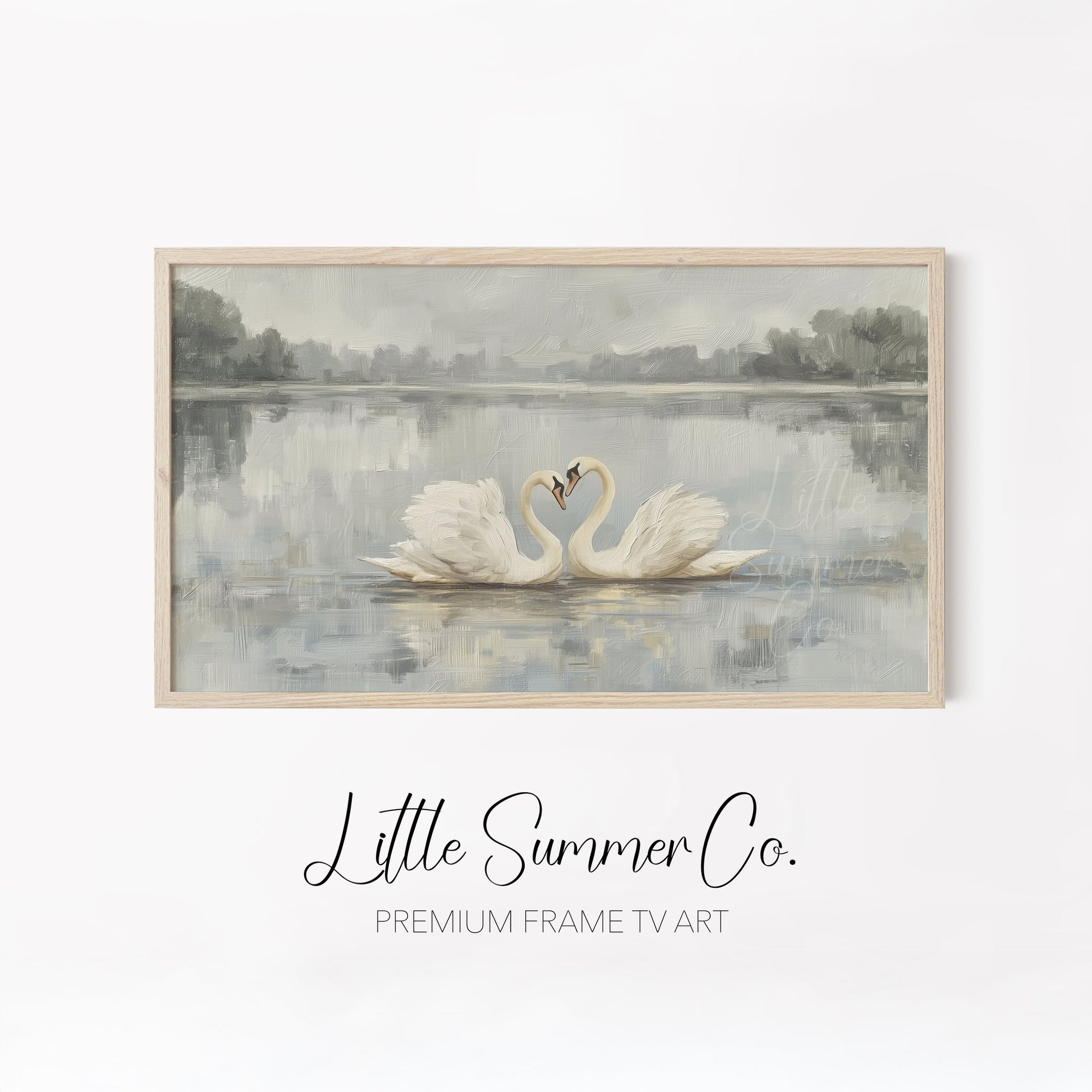 Romantic Moments Frame TV Art Bundle displayed on a TV