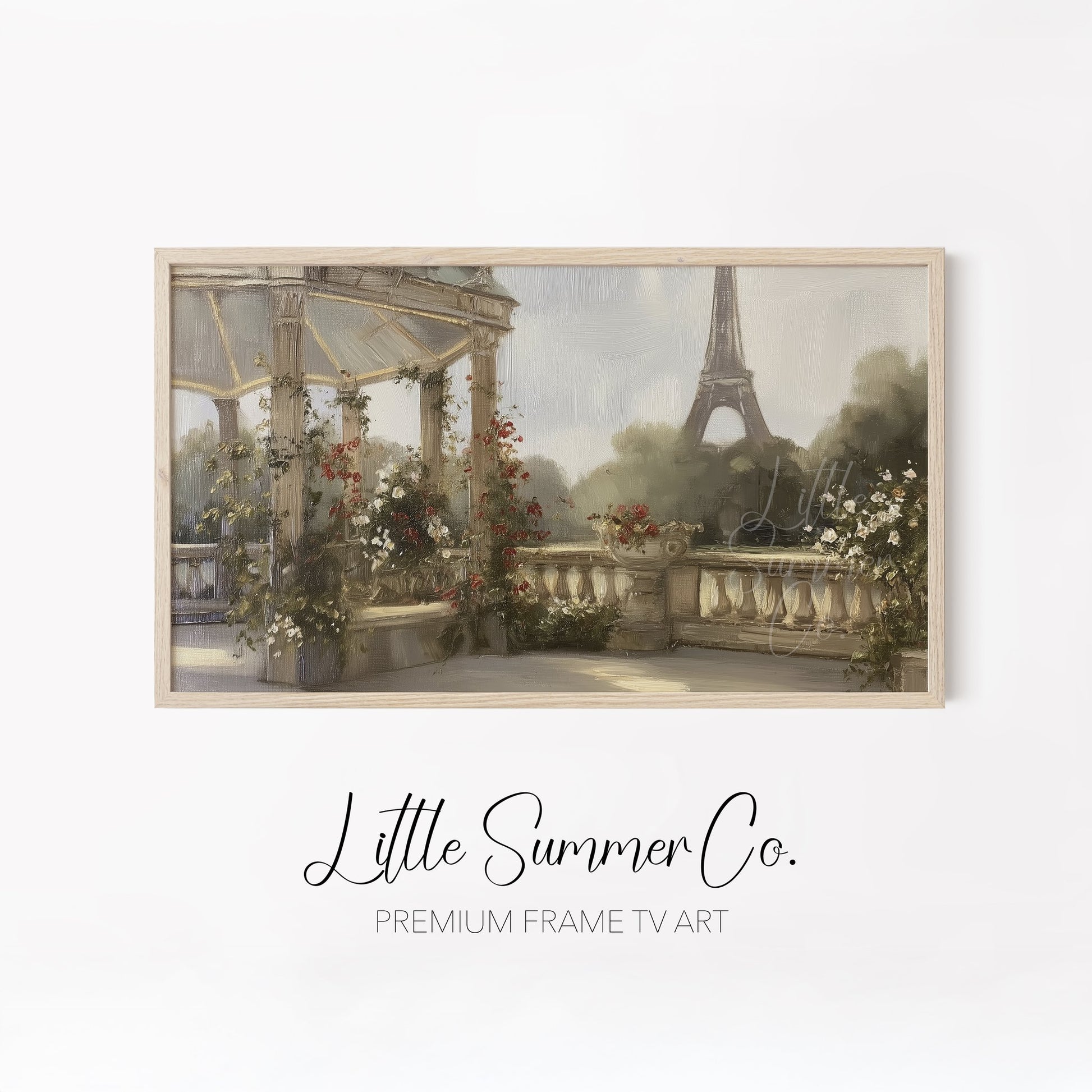 Romantic Moments Frame TV Art Bundle displayed on a TV