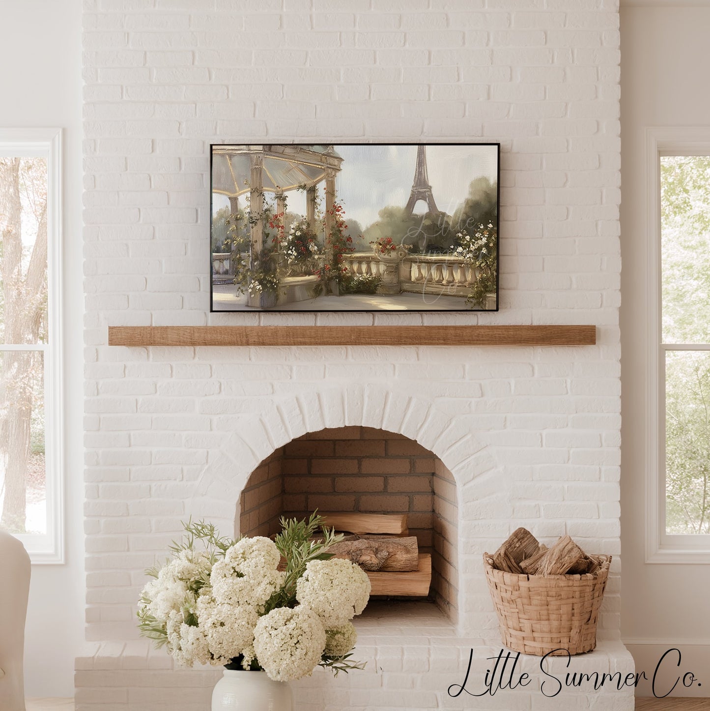 Romantic Moments Frame TV Art Bundle displayed on a TV