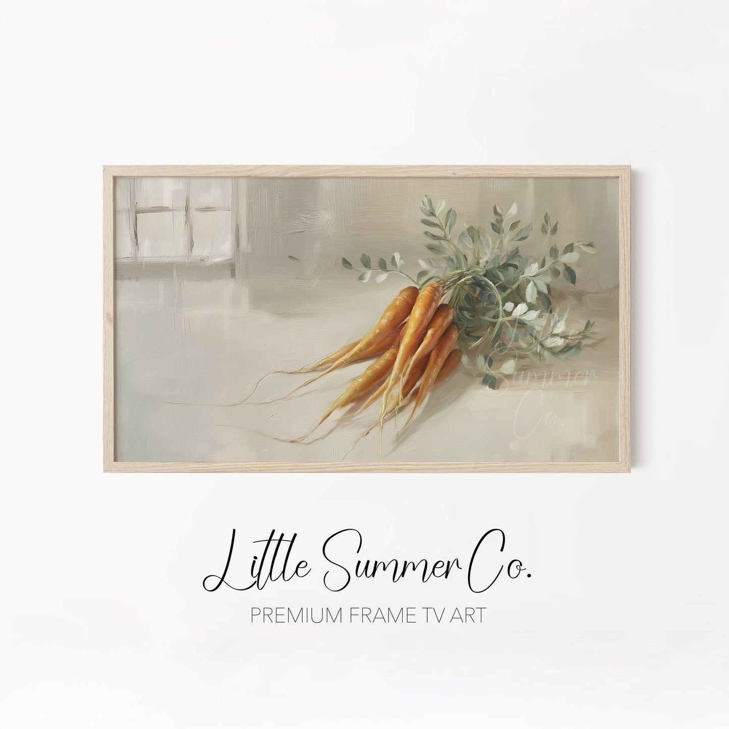 Rustic Bakery Frame TV Art Bundle displayed on a TV