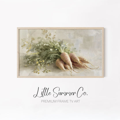 Rustic Bakery Frame TV Art Bundle displayed on a TV