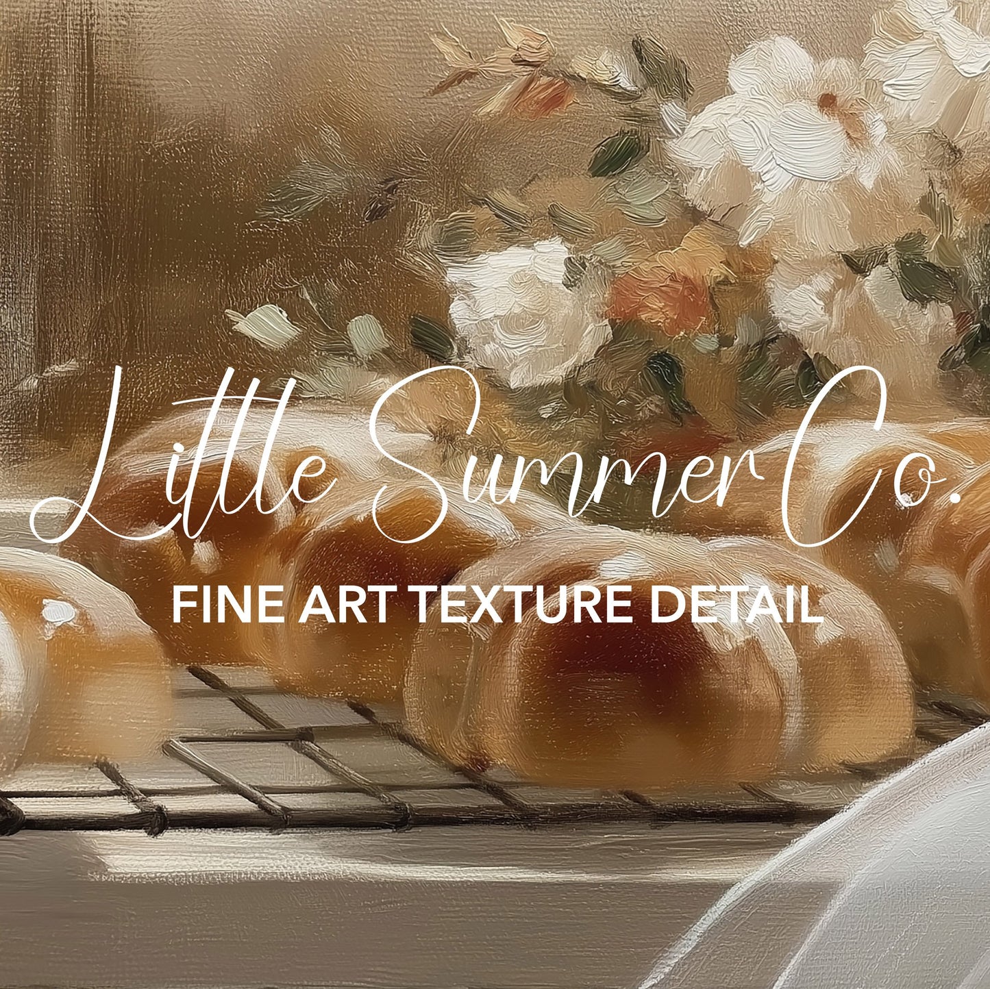 Rustic Bakery Frame TV Art Bundle displayed on a TV