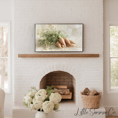 Rustic Bakery Frame TV Art Bundle displayed on a TV