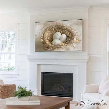 Rustic Bakery Frame TV Art Bundle displayed on a TV