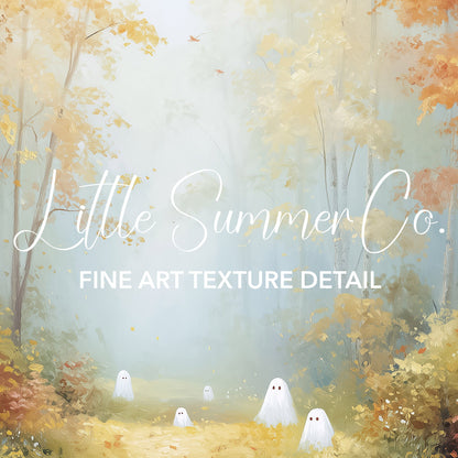 Misty Forest Scenes Frame TV Art Bundle displayed on a TV