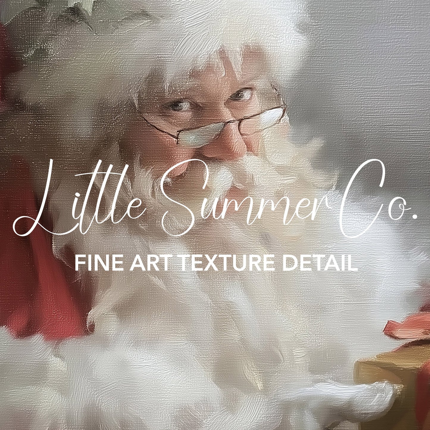 Festive Santa And Friends Frame TV Art Bundle displayed on a TV
