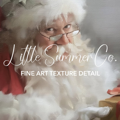 Festive Santa And Friends Frame TV Art Bundle displayed on a TV
