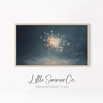 Party Sparkle Frame TV Art Bundle displayed on a TV