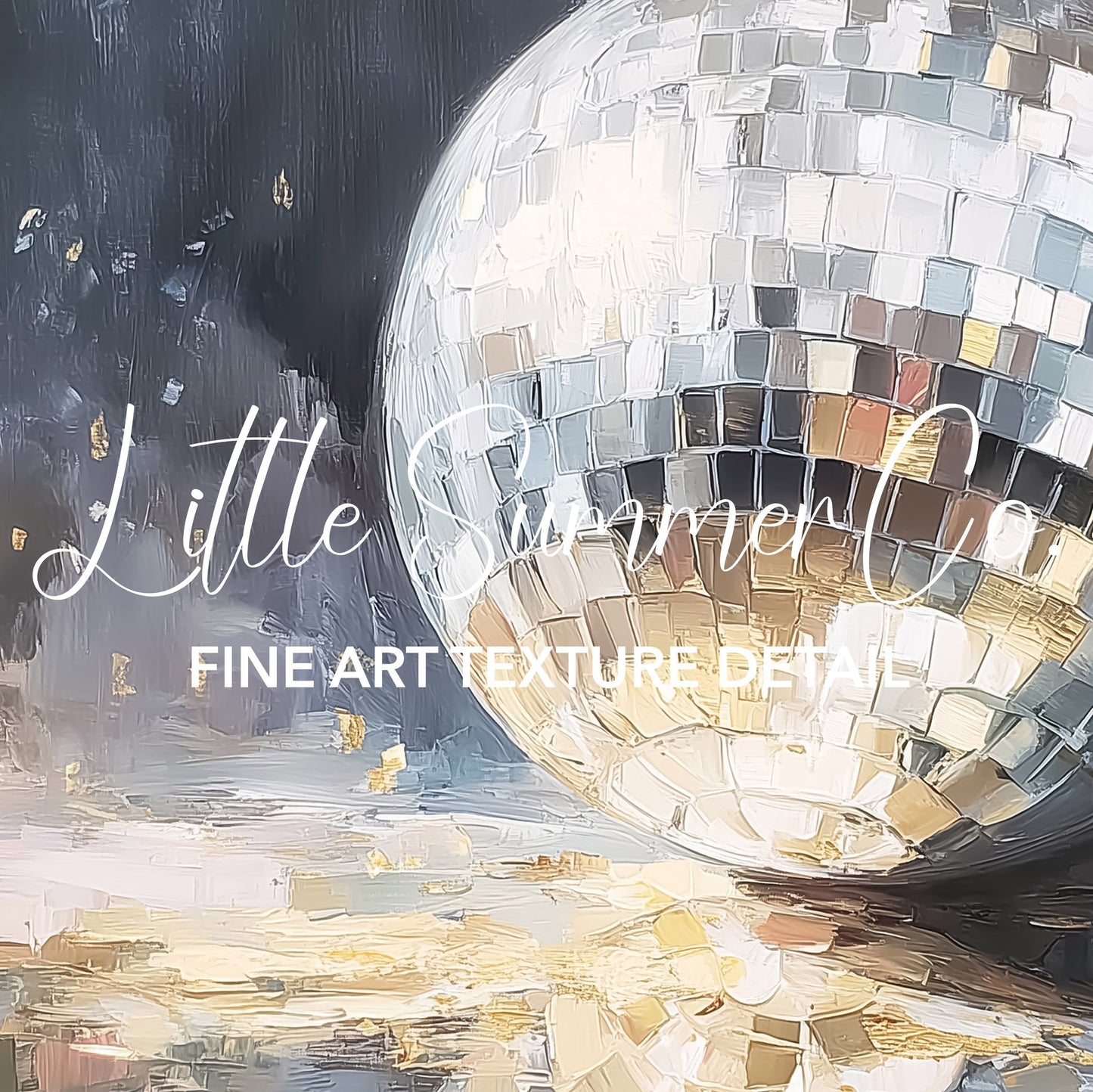 Party Sparkle Frame TV Art Bundle displayed on a TV