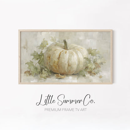 Thanksgiving Harvest Frame TV Art Bundle displayed on a TV