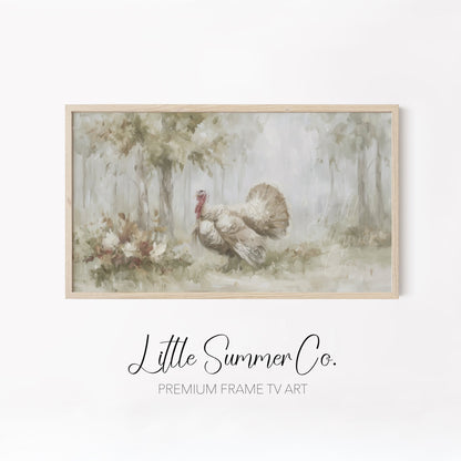 Thanksgiving Harvest Frame TV Art Bundle displayed on a TV