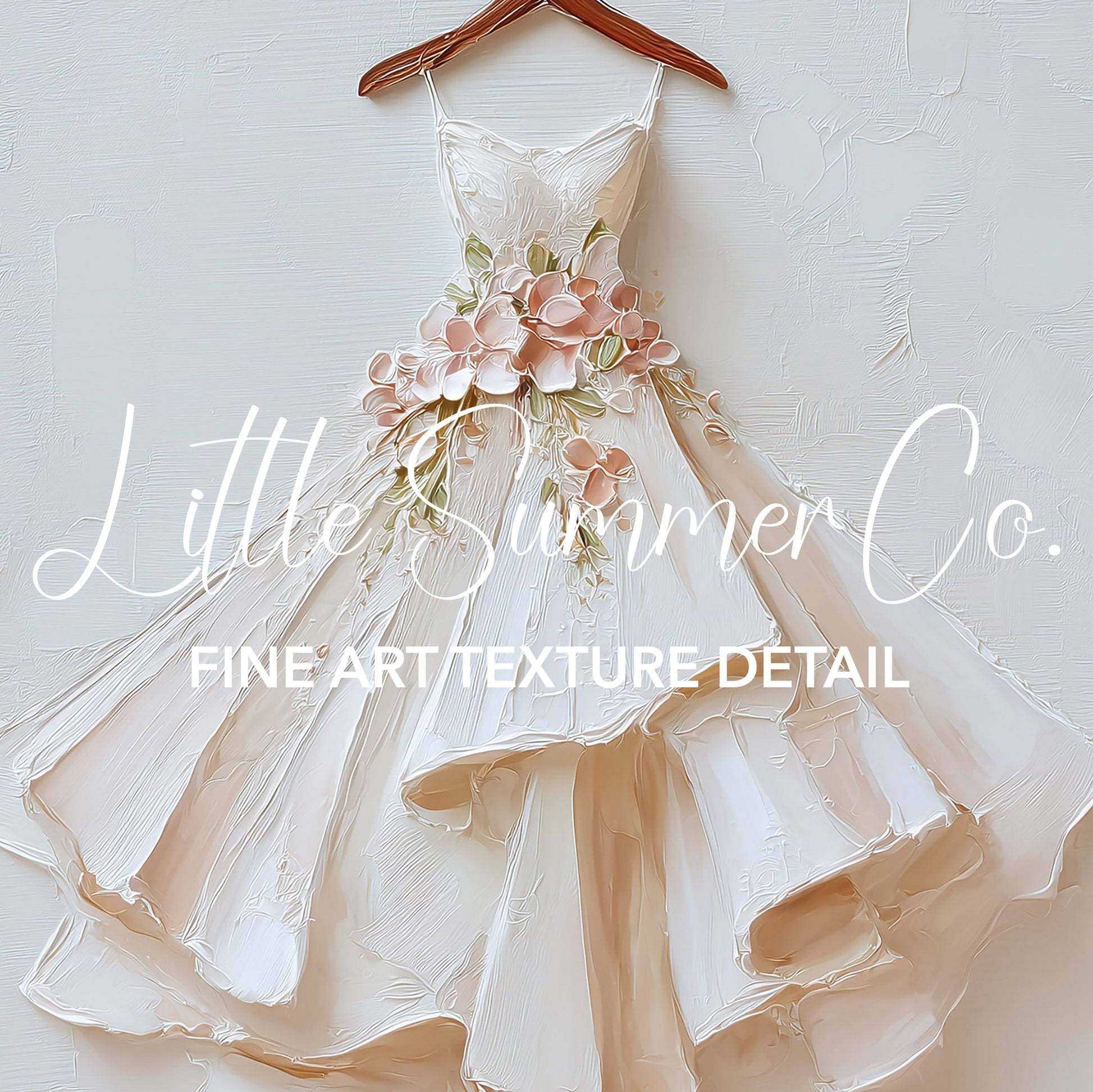 Bridal Day Details Frame TV Art Bundle displayed on a TV