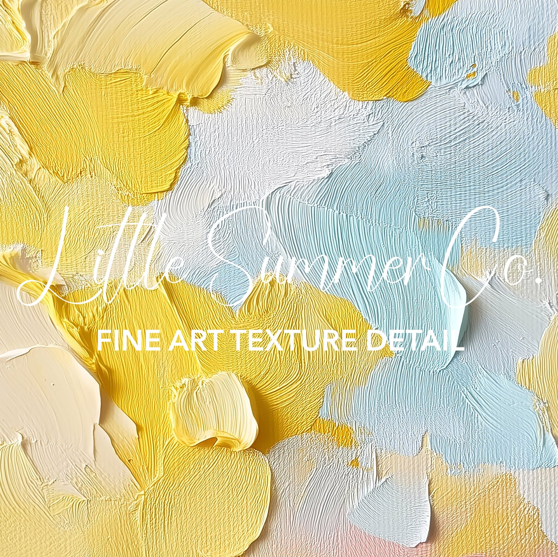 Butter Yellow Layers Frame TV Art Bundle displayed on a TV
