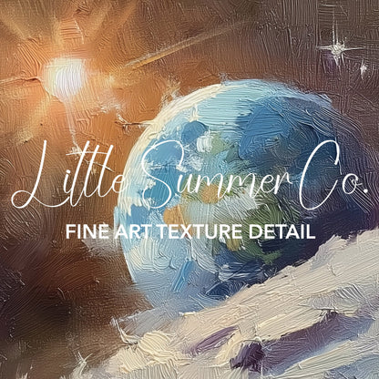 Celestial Sky Frame TV Art Bundle displayed on a TV