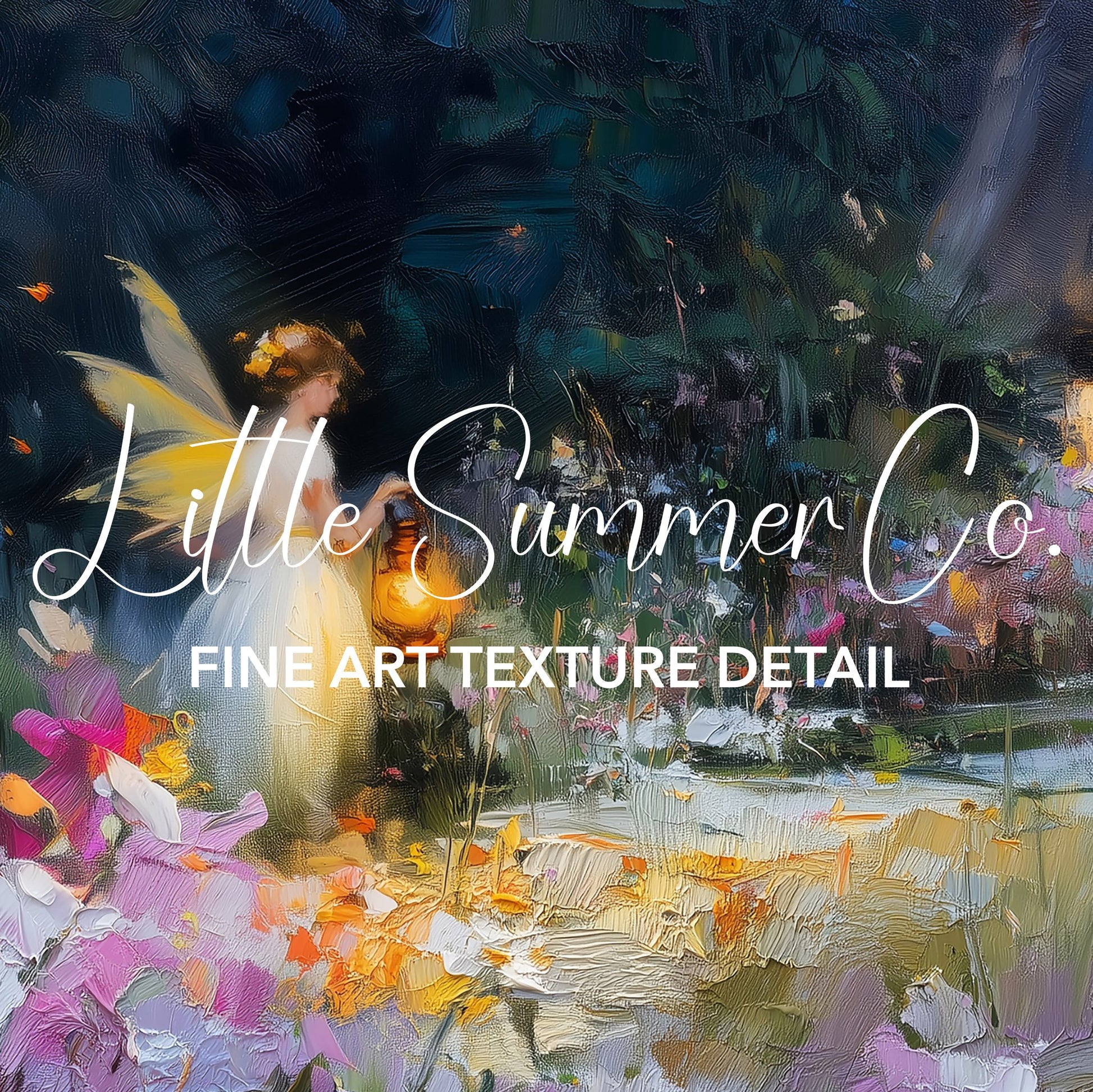 Fairy Garden Nights Frame TV Art Bundle displayed on a TV