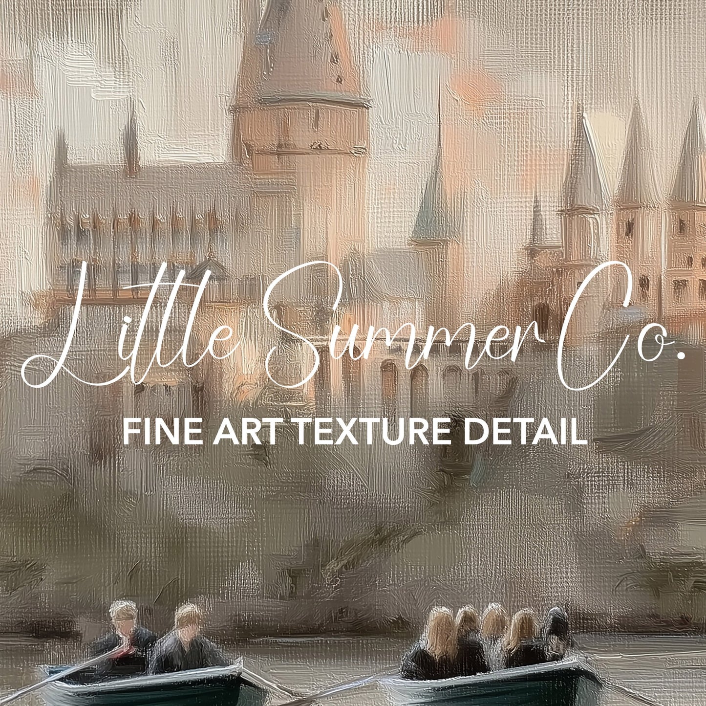 Enchanted Castle Scenes Frame TV Art Bundle displayed on a TV