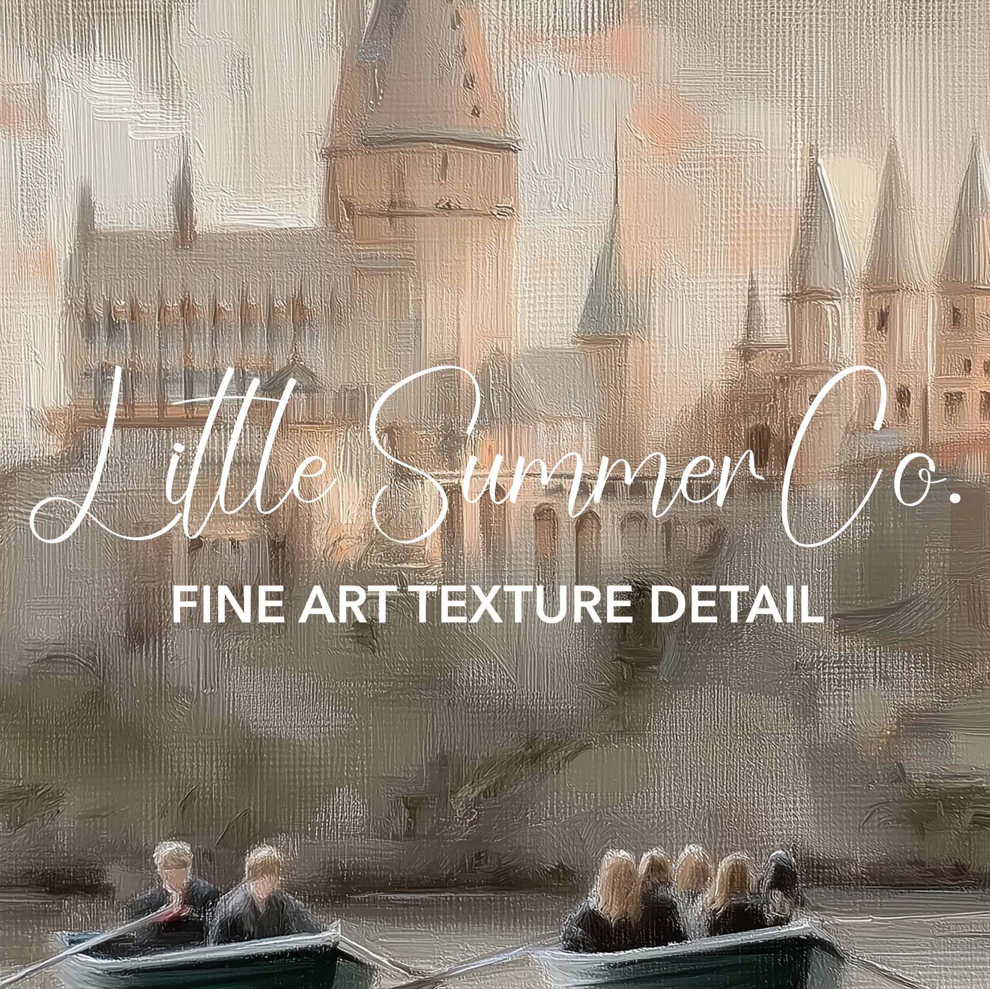Enchanted Castle Scenes Frame TV Art Bundle displayed on a TV