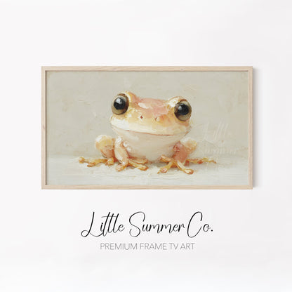 Cute Baby Creatures Frame TV Art Bundle displayed on a TV