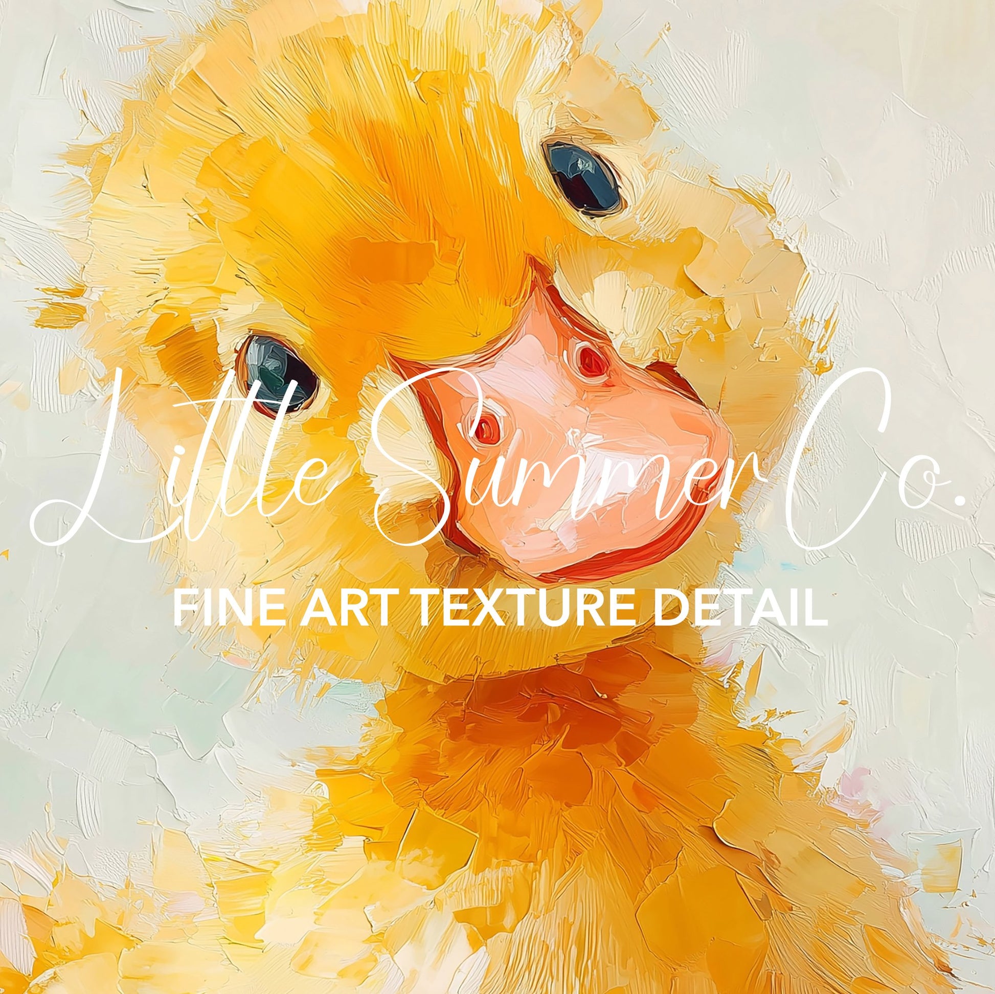 Cute Baby Creatures Frame TV Art Bundle displayed on a TV