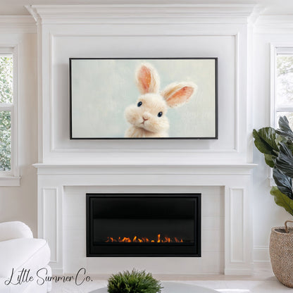 Cute Baby Creatures Frame TV Art Bundle displayed on a TV
