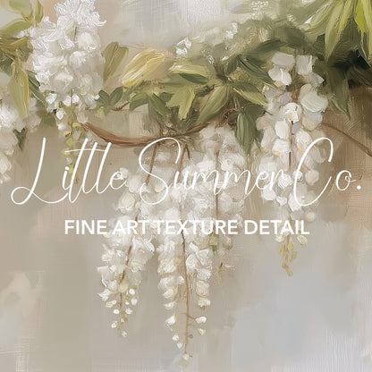 Soft Garden Blooms Frame TV Art Bundle displayed on a TV